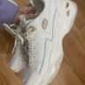 斯凯奇（Skechers）D'Lites 4.0四代熊猫蕾丝熊老爹鞋女新品季休闲运动厚底增高复古 乳白色/OFWT 36.5 实拍图