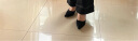 达芙妮高跟鞋女绒面细跟一脚蹬职业气质尖头单鞋 绒黑（7cm跟高） 37 晒单实拍图