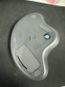 罗技（Logitech）ERGO M575无线蓝牙鼠标 无线轨迹球鼠标办公人体工学鼠标双模Mac 笔记本电脑电池款USB鼠标 M575 石墨黑(优联接收器) 实拍图