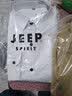 JEEP SPIRIT吉普衬衫男长袖衬衣男士工装秋冬款休闲宽松薄外套百搭翻领上衣 白色 2XL (140-155斤) 实拍图