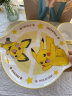 顺祥宝可梦联名卡通碗碟套装家用儿童可爱吃饭碗汤碗面碗餐具碗盘组合 4.5英寸饭碗（2个装-欢乐颂） 实拍图