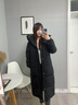 翊尚美长款羽绒棉服女2025新款女士外套秋冬款韩版宽松加厚棉袄面包服 黑色加厚款【加厚内里】 XL 【推荐130-145斤】 实拍图