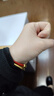 中国黄金（CHINA GOLD）宝宝黄金手绳足金转运珠衣食无忧手串新生儿满月礼物周岁 【加固升级】约0.6g+礼盒 实拍图