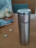 汤臣派保温杯男女茶水分离杯带独立茶仓泡茶水杯子 金色400ml 实拍图