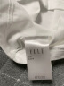 ELLE设计感无袖白色T恤女2024夏新款通勤风宽松显瘦薄款上衣 白色 M 晒单实拍图