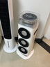 airx气熙 取暖器家用暖风机叶电暖器立式热风机浴室电暖气智能遥控轻音节能 W30B白色 实拍图