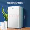 美的(Midea) 93升单门一级能效节能低音复古白色小冰箱冷藏租房家用宿舍办公室可放美妆可调温BC-93MF 实拍图