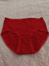 欧迪芬本命年内裤女中腰舒适提臀棉质里裆三角裤3条装女友礼物 XK0A01 实拍图