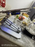 Piva 派威平板支架铝合金ipad Pro桌面游戏支撑架镂空散热器和平精英吃鸡陀螺仪一体式便携折叠支架 【套装】11寸支架灰色+冰刃pro 实拍图