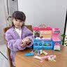 皇恩儿童冰淇淋机无毒彩泥雪糕店玩具橡皮泥模具工具套装女孩生日礼物 12色 多功能雪糕店36泥 实拍图