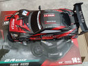 KAMTOM新年元旦礼物玩具rc遥控车四驱漂移车高速赛车跑车可充电汽车模型 红黑色GTR越野赛车 实拍图