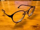 雷朋（RayBan）轻钛金属潘托斯简约镜架近视光学镜框0RX8770D  1206哑光黑镜框 晒单实拍图