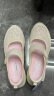 斯凯奇（Skechers）2023网面女鞋休闲鞋平底单鞋舒适玛丽珍鞋104345 乳白色 39  晒单实拍图
