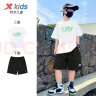 特步（XTEP）儿童套装夏季运动套装百搭舒适新款中大童组合两件六一童装 黑裤2+白T恤9258 160 晒单实拍图