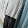 安之伴睡衣女秋冬保暖抗静电半边绒休闲女士家居服可外穿 银灰 男 M 实拍图