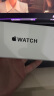 Apple/苹果 Watch SE 2023款智能手表GPS款40毫米银色铝金属表壳风暴蓝色运动型表带M/L MRE23CH/A 实拍图