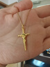 周生生黄金吊坠 足金挂坠 不含素金项链 09295P计价 3.06克(含工费100元) 实拍图