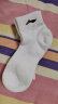 李宁（LI-NING）袜子男女运动袜（3双装）棉袜四季吸汗跑步抗菌透气白色中筒袜 晒单实拍图