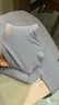 ubras【特卖】裸感收腹打底裤女紧身显瘦收腹运动外穿打底裤 雾灰紫 1条 M 实拍图
