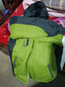 啄木鸟外套男夹克秋冬季加绒加厚冲锋衣男士连帽宽松户外大码上衣服男装 6801绿色【男款】 2XL （135-150斤） 实拍图