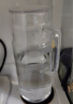 乐扣乐扣（LOCK&LOCK）透明盖凉水壶 玻璃冷水壶泡茶壶带把家用大容量耐高温杯子1.3L 实拍图