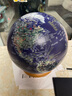 FUNGLOBE朋宸地球仪20cm小号儿童学生用初中生AR高清带灯小夜灯办公室台灯玄关摆件仿古礼品 30CM深蓝色带AR(720度中英文充电款)平面 实拍图