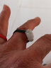 金玉兰香天然A货缅甸冰糯种翡翠玫瑰花戒指 手工个性编织 约17mm一枚价 晒单实拍图