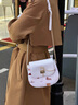 范西帕品牌包包女包单肩包女士斜挎小圆包七夕情人节生日礼物送女友老婆 白色-当次日达/就近发【精美礼盒装】 时尚百搭小众洋气2026年新款女生包实用走心纪念日礼物 实拍图