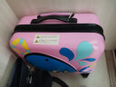 银座（GNZA）高颜值儿童行李箱拉杆箱 学生旅行箱L-1505-1 18英寸粉色 实拍图