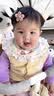 戴米安ins风纯棉婴儿围嘴宝宝口水巾韩版卡通刺绣防水新生儿围兜秋冬季 人鱼公主纯棉防水3条装 实拍图