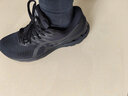 亚瑟士ASICS男鞋跑鞋稳定宽楦运动鞋跑步鞋 GEL-KAYANO 28（2E） 黑色/灰色 42.5 实拍图