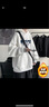 君茵卫衣男秋冬季衣服港风学生宽松连帽印花情侣春秋外套加绒男装 白色WRIPE【加绒款】 M 实拍图