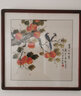 颜堂餐厅装饰画国画客厅水墨挂画中式玄关花鸟壁画卧室床头装饰画柿子 事事如意-实木画框+有机玻璃 红木色圆角-65*65厘米 实拍图