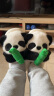 chikoku熊猫棉拖鞋女包跟居家厚底保暖情侣棉鞋男冬季 熊有成竹 38/39  晒单实拍图