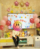 多美忆生日场景布置女孩生日气球装饰儿童桌飘宝宝周岁生日快乐粉色城堡 晒单实拍图