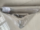 爱丽思（IRIS） 晾衣架落地折叠晾晒架儿童尿布内衣毛巾架浴巾挂架置物架免安装 【植绒款M号】暖灰10支装-有横档 实拍图