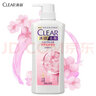 清扬（CLEAR）去屑洗发水500g 男女士通用氨基酸洗发露改善毛躁洗头膏 包装随机 清樱花露500g+100g 实拍图