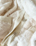 曼系 睡衣女冬时尚可外穿珊瑚绒保暖v领开衫家居服舒适加绒加厚长袖秋冬套装 F66090 两件套 L码 实拍图