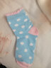 浪莎儿童袜子女童纯棉秋冬季长筒袜可爱拼色学生袜舒适潮流撞色四季袜 粉系世界 6双 5-7岁 鞋码27-30码脚长18-20cm 实拍图