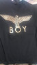 BOY LONDON【范丞丞同款】夏季短袖情侣小熊涂鸦满印潮牌T恤N01019 黑色 L 此款偏大，建议拍小一码 实拍图