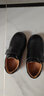 斯纳菲男童皮鞋春秋头层牛皮男学生校园黑皮鞋中大童舒适演出鞋黑色27 实拍图
