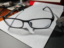 派丽蒙（PARIM）高度近视眼镜框男方型小黑框女商务配度数防蓝光镜片眼镜架PR7820 镜框+1.74高清近视片 实拍图