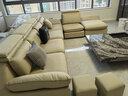 法莎蒂 沙发科技布现代客厅大小户型创意贵妃转角组合乳胶沙发 4米双+单+双+贵妃榻 70%选择乳胶海绵坐垫(猫抓皮) 实拍图