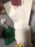 川岛屋 丁腈橡胶手套女家务塑胶清洁厨房洗碗洗衣服防水耐用耐磨皮手套 Clean gloves(共2双) 大号 实拍图