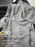 【两件装 加绒可选】毛衣男秋冬季针织衫打底毛衫新款半高领毛衣加厚保暖毛线衣潮流 黑色+浅灰色 XL 实拍图