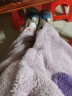 果壳（Gukoo）睡衣女冬加厚迪士尼珊瑚绒睡袍女加厚睡袍可外穿情侣睡衣D 紫色黛西睡袍 XS 晒单实拍图