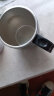 史努比(SNOOPY)保温杯不锈钢隔热喝水杯男女士办公室马克咖啡杯学生大容量冲饮杯子420ML DP-5002H黑色 实拍图