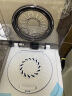 奥克斯（AUX）实际4.5公斤洗涤容量双桶半自动洗衣机宿舍家用大容量双缸小型迷你洗衣机HB45P65-98H 黑色 实拍图