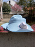 畅印有自带电风扇的帽子充电式款太阳帽工地大成人遮阳帽女夏季防晒帽 灰色 加风扇 实拍图