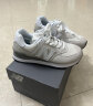 NEW BALANCE 官方休闲鞋男鞋女鞋复古拼接经典百搭舒适574系列运动鞋ML574EVW 浅灰色 ML574EVW 36 (脚长22cm) 实拍图